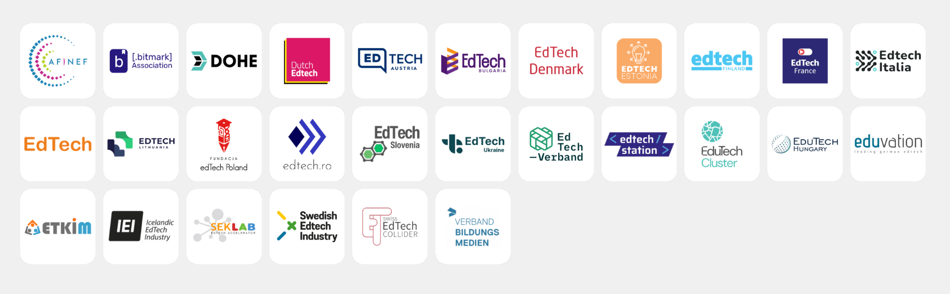 European EdTech Alliance members